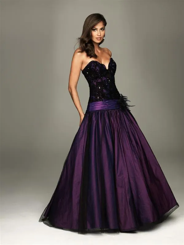 Vestido de Fiesta de 15 años color Morado - Púrpura : Vestidos ...