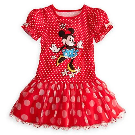 Vestido de Minnie Mouse rojo - Imagui