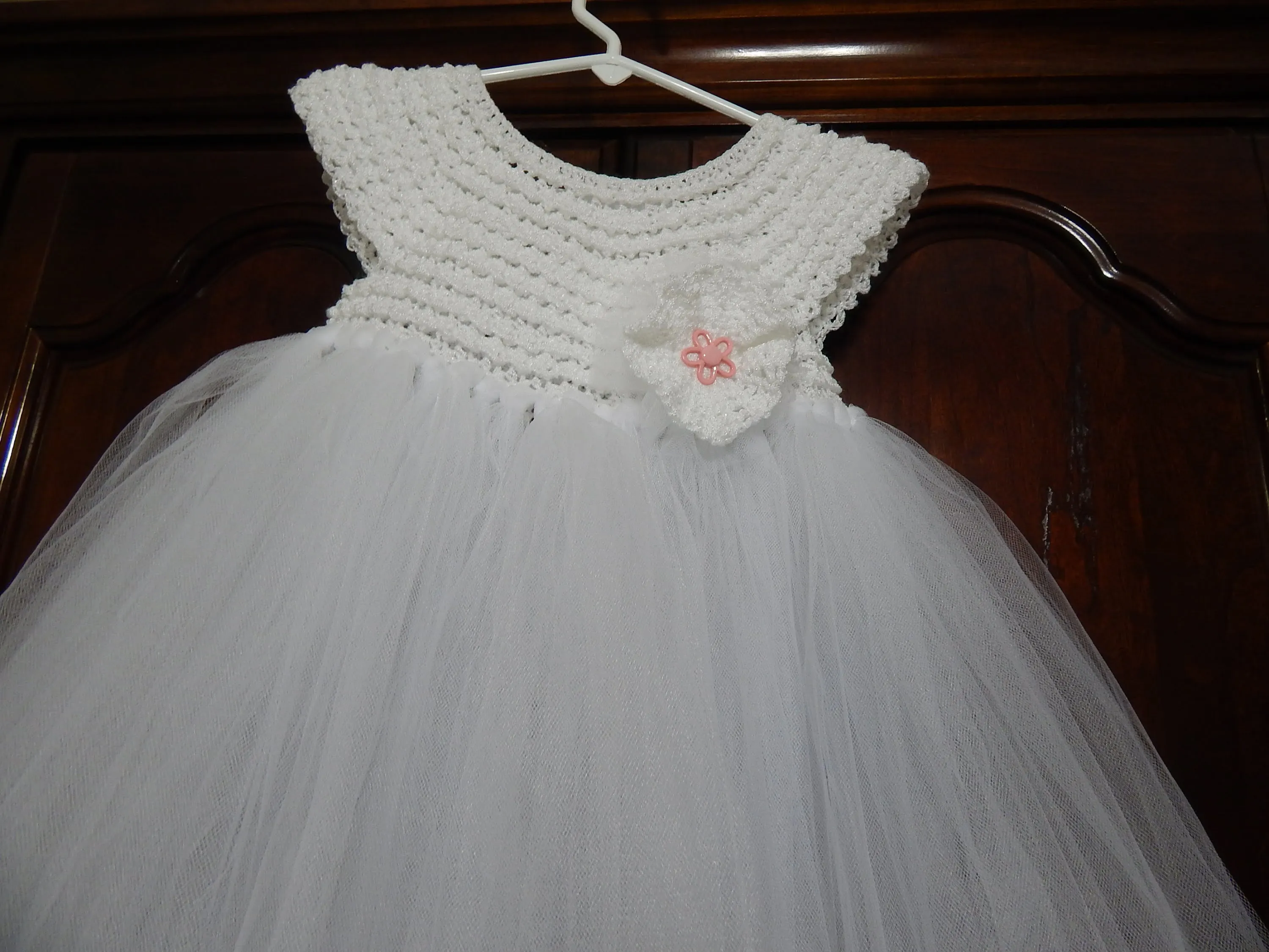 Vestido de princesa con tul para niña - Patrones gratis