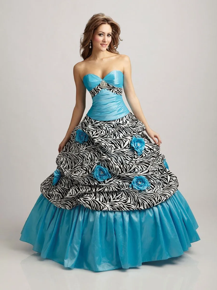 Vestido De Quinceaños Turquesa, muy Elegantes Tendencias para el ...