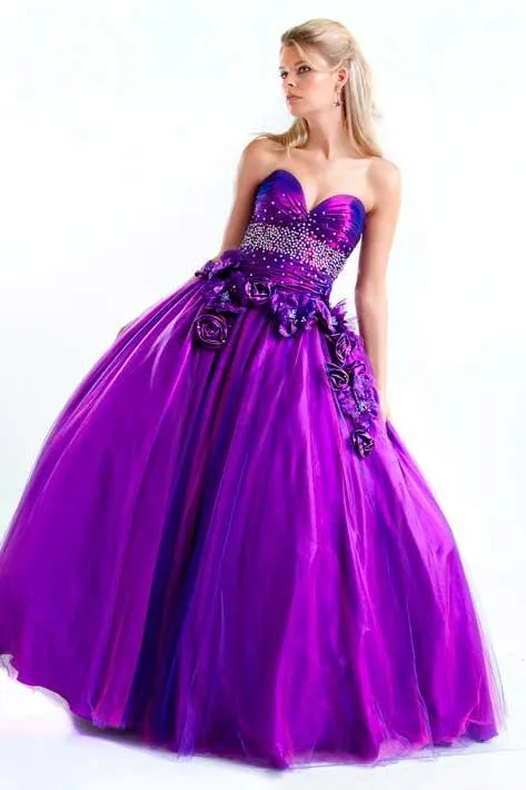 Vestidos de 15 años color morado - Paperblog