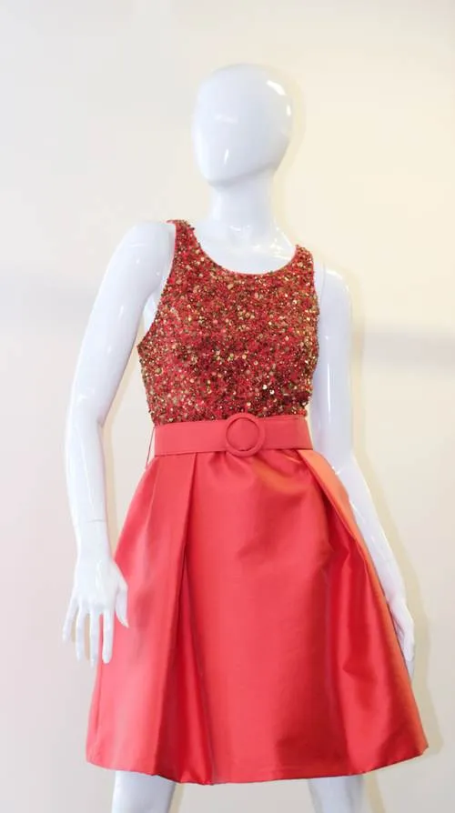 Vestidos Cortos Color Coral | Moda, vestidos de boda, complementos ...