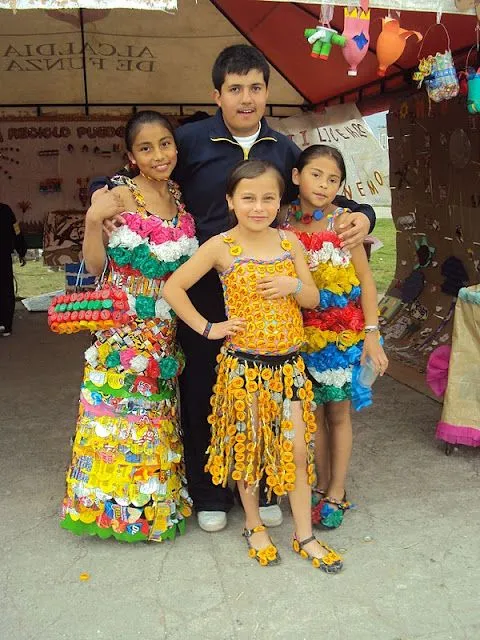 Vestidos ecologicos para niños - Imagui