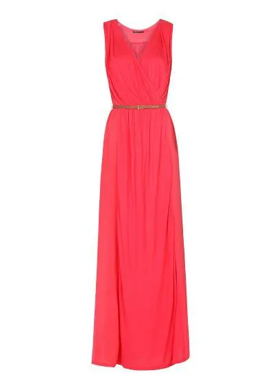 Vestidos elegantes de fiesta color coral | Moda, vestidos de boda ...