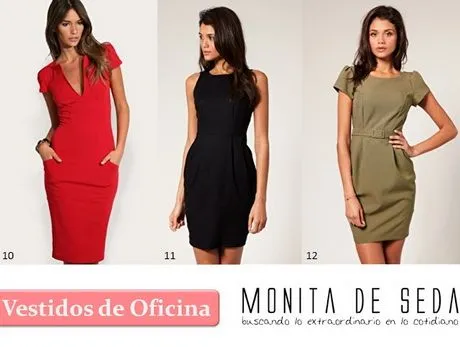 Vestidos elegantes para oficina