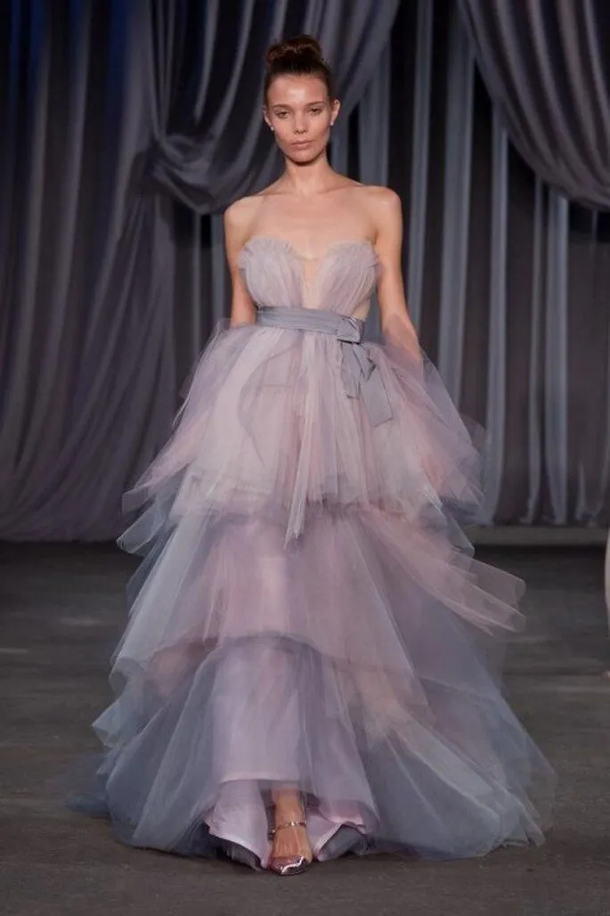 Vestidos de fiesta de Christian Siriano para una boda en 2013