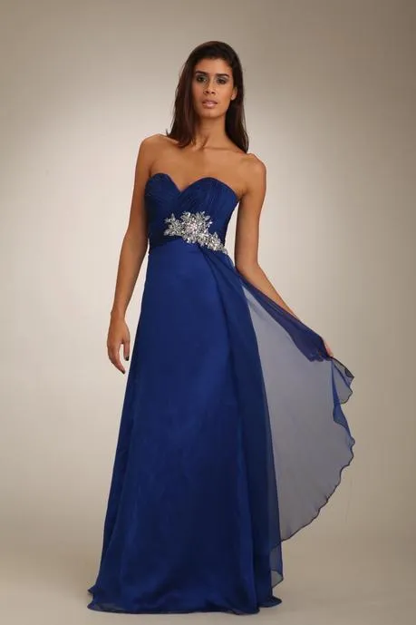 vestidos de fiesta color azul ~ FASHION LOVERS