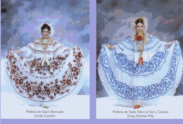 Vestidos Folklóricos de Panamá (página 2) - Monografias.