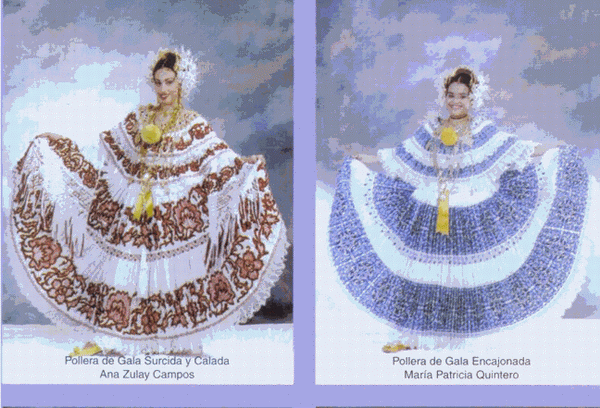 Vestidos Folklóricos de Panamá (página 2) - Monografias.com