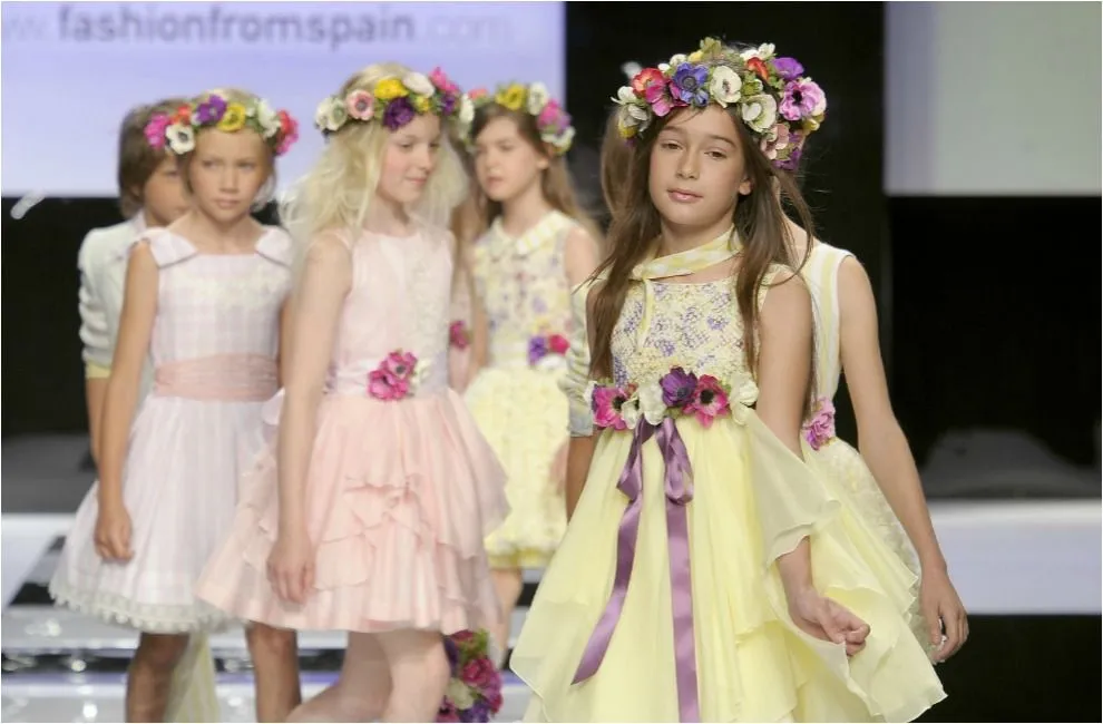 Los vestidos que llevarán las niñas esta primavera