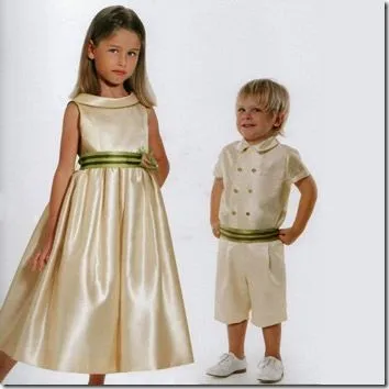 Vestidos para los niños que irán a una boda | peinados de novia ...