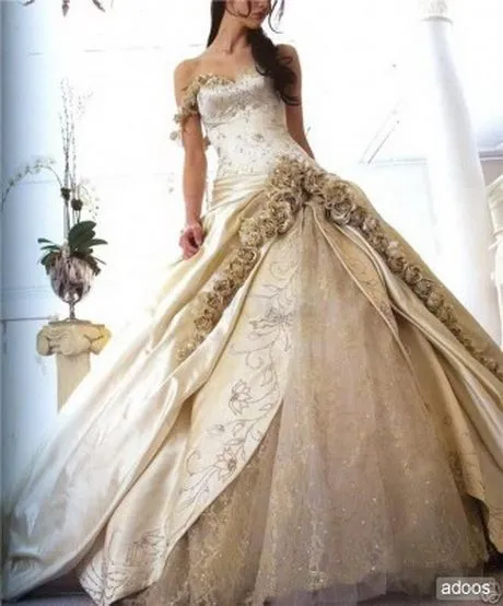 Vestidos de novia ampones