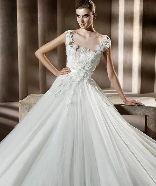 Vestidos de Novia tejidos a Crochét