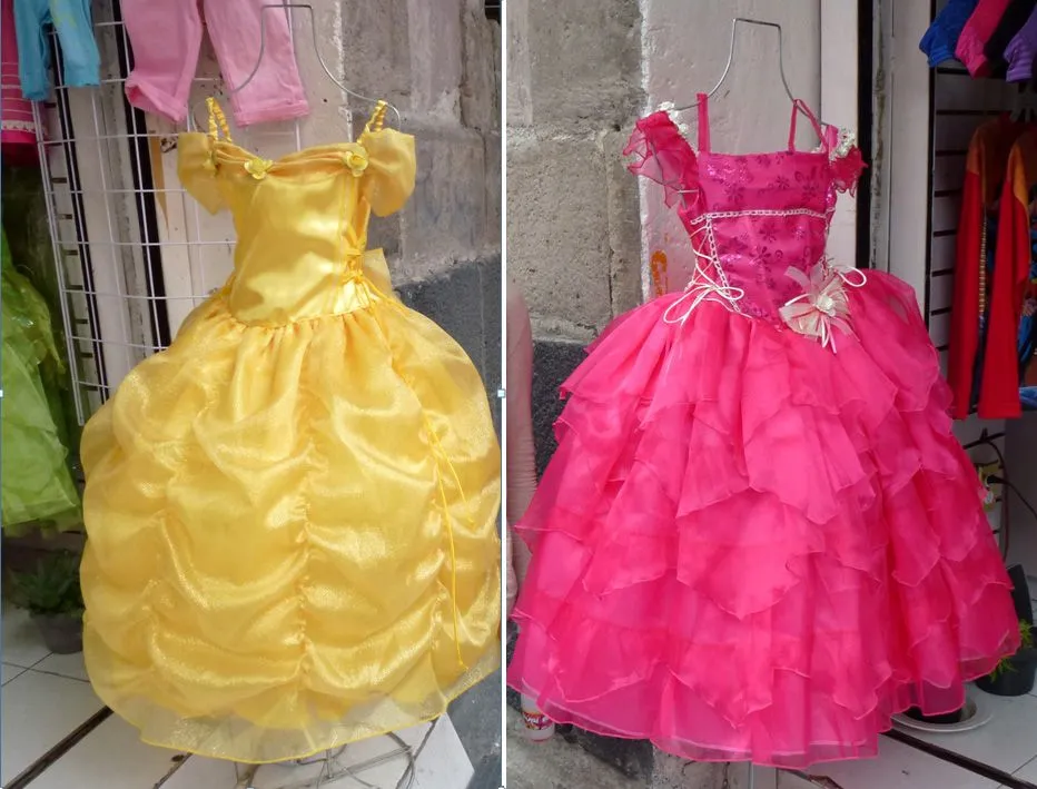 Vestidos de princesas infantiles - Imagui