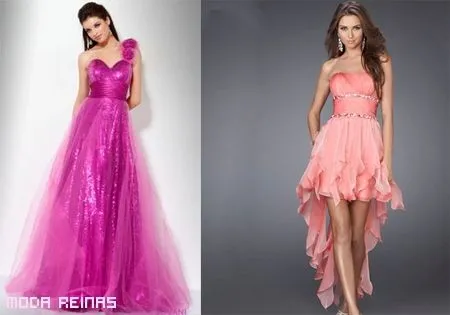 muchas veces los vestidos largos para 15 anos te hacen ver como la ...