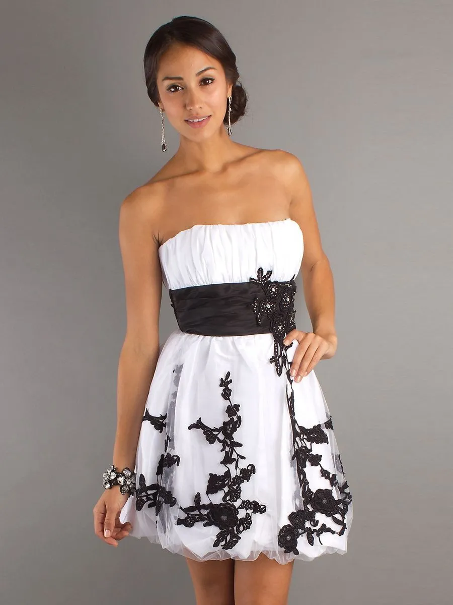 Vestidos para Ti: Vestidos de Coctel Blancos Tendencia 2013