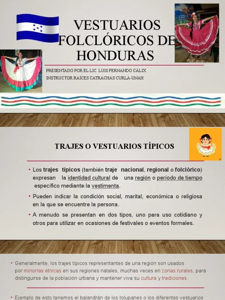 Vestuarios Folclóricos de Honduras | PDF | Folklore | Honduras