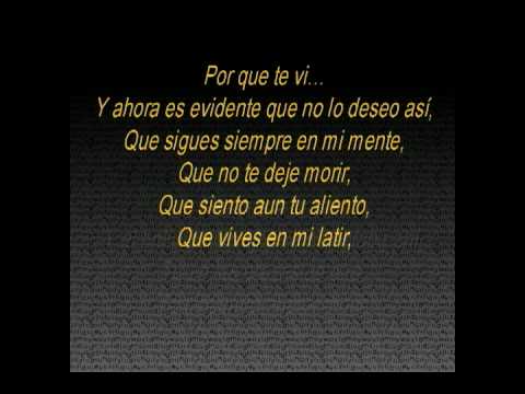 por que te vi... poemas y escritos - YouTube