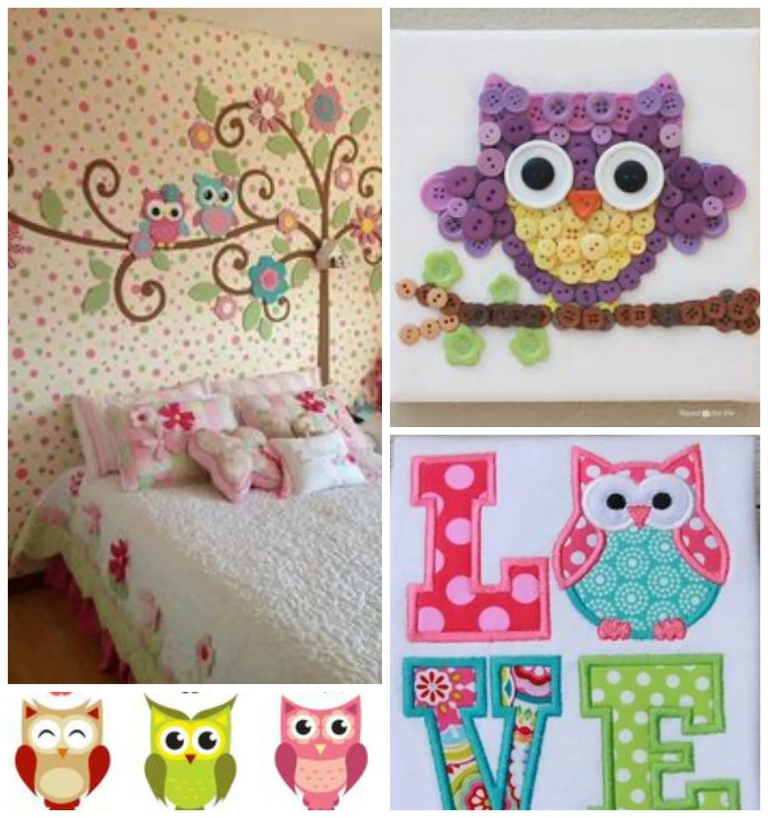 Only cute things: Manualidades con búhos - Owl craft