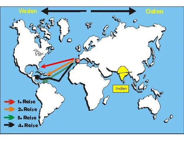 Los viajes de Cristóbal Colón