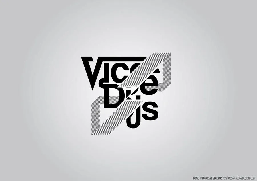 Vice Djs logo proposal by loosy on DeviantArt