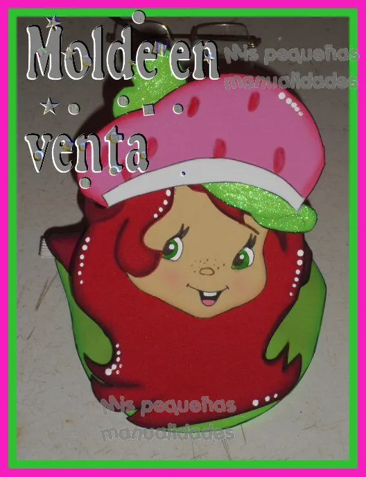 Vicera decorativa con Rosita Fresita...$ 23.00