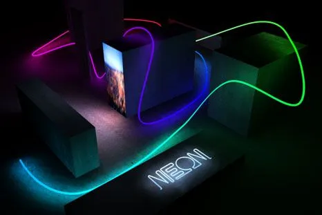 Wallpaper luces neon - Imagui