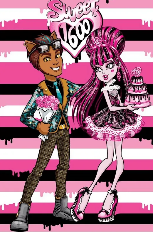 la vida de las monster high: Feliz 1600 cumpleaños Draculaura!!!