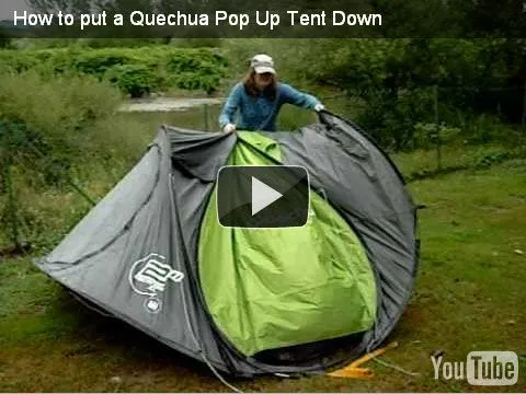 Video come si smonta una tenda Quechua 2 seconds