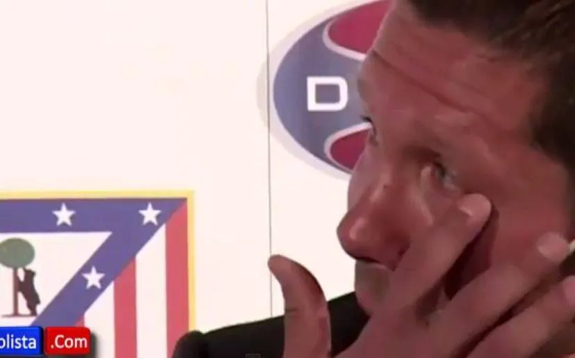 VIDEO] Diego Simeone lloró al escuchar mensajes de sus hijos | La ...