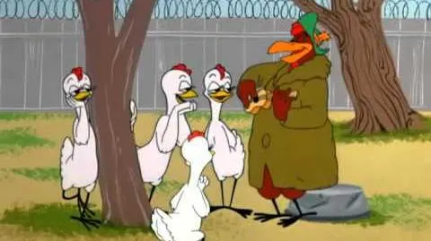 Video - Looney Tunes 1956. 09.Gallo Claudio El gallo porrista ...