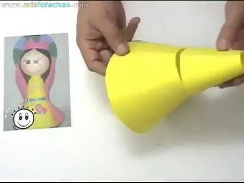 Video tutorial Fofucha Virgen de Guadalupe Virgen maría Pesebre ...