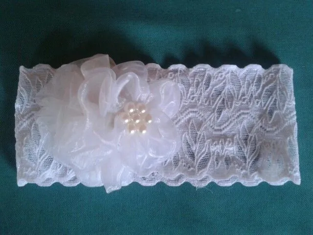 Vincha para Bautismo. | A&M Baby (Mis trabajos) | Pinterest