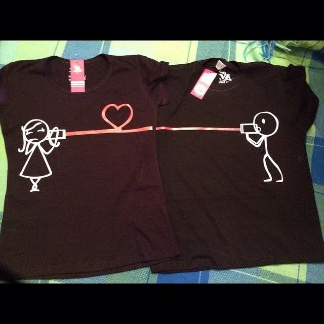 Vinilarts — Franela Enamorados imantados (promoción por el par...