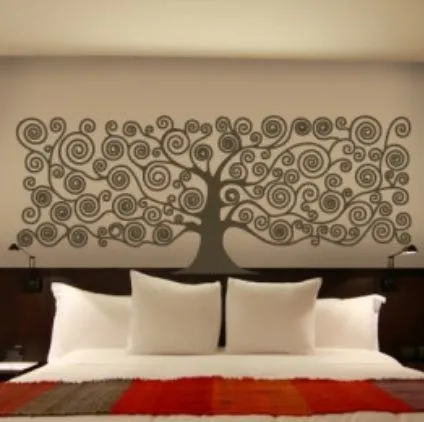 Vinilo Decorativo Arbol de la vida cuadrado « Vinilos decorativos