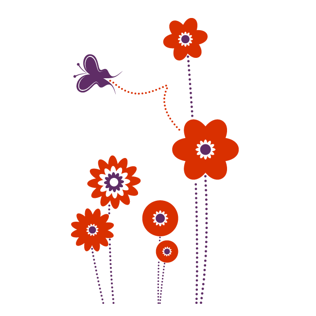 vinilos-decorativos-flores-y- ...