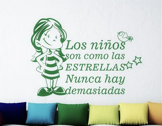 Vinilos decorativos infantiles para decorar habitaciones de niños y …