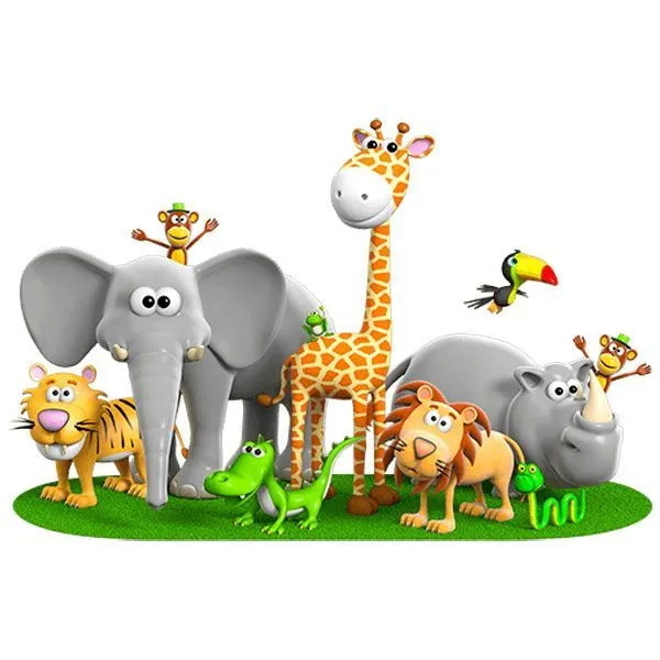 Vinilos Infantiles: Animales de la jungla | Bebes nursery ...