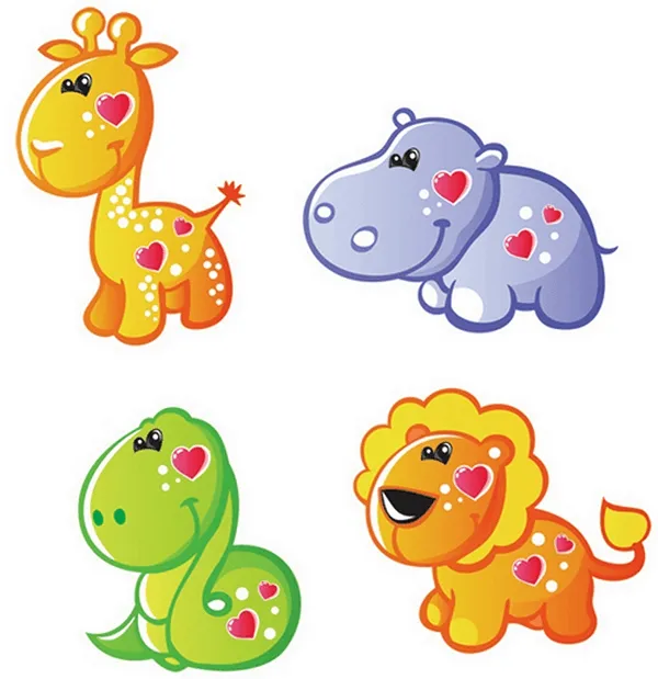 vinilos-infantiles-animalitos- ...