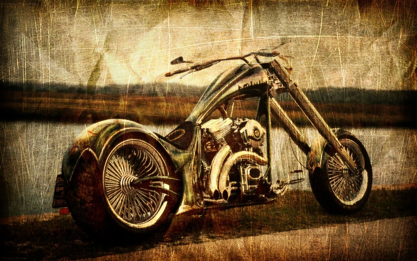 Vintage Chopper Wallpaper - Best HD Wallpapers