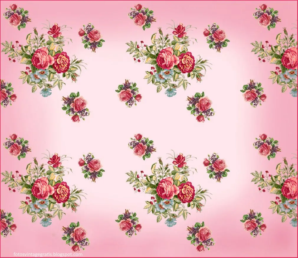 fondo vintage de rosas con tonos pastel