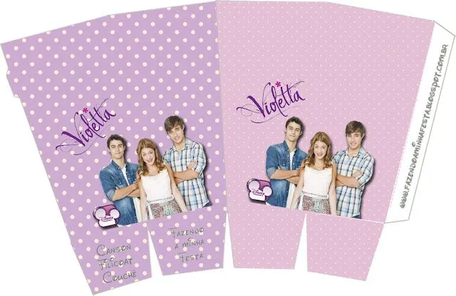 Violetta: Cajas para imprimir gratis. | Ideas y material gratis ...