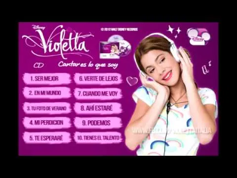 Violetta - Cantar es lo que soy - canciones - YouTube