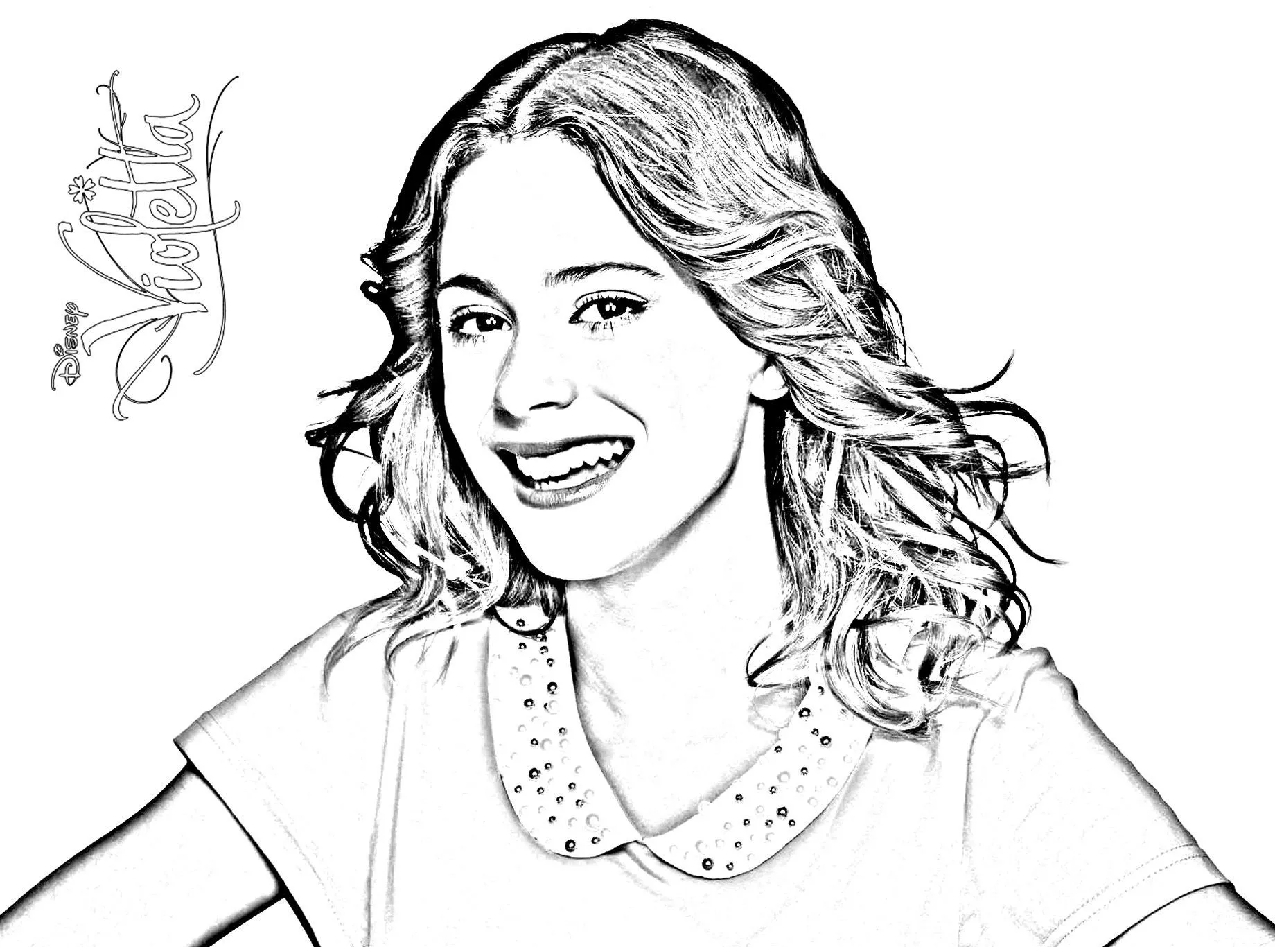 violetta 2 temporada Colouring Pages | Estética y belleza ...