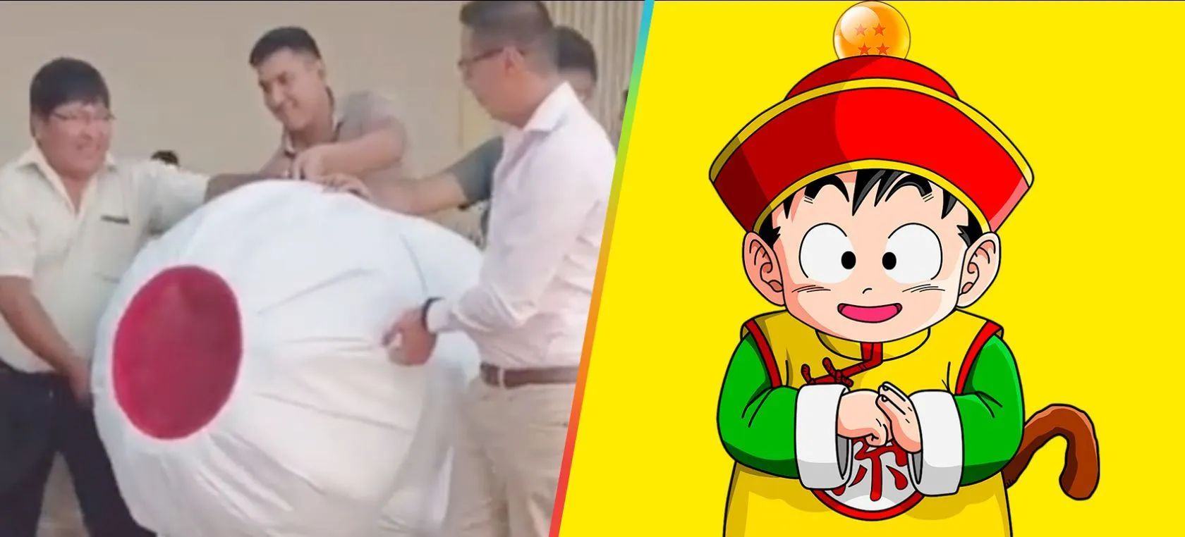 Viral: Niño llega a su fiesta al estilo Dragon Ball y se vuelve viral |  Actualidad | LOS40 México