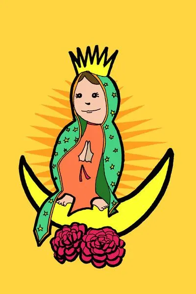 virgen de guadalupe | 365 Dibujados (el año ilustrado)