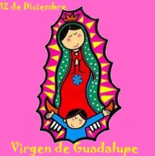 La Virgen de Guadalupe animada - Imagui