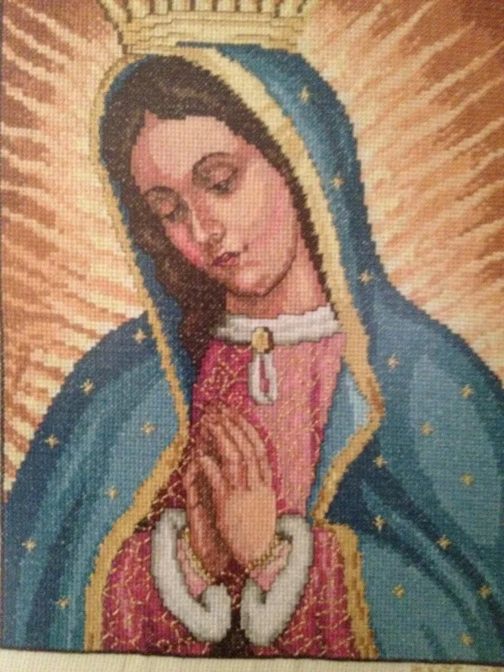 Virgen de Guadalupe. Bordado | Virgen de Guadalupe | Pinterest