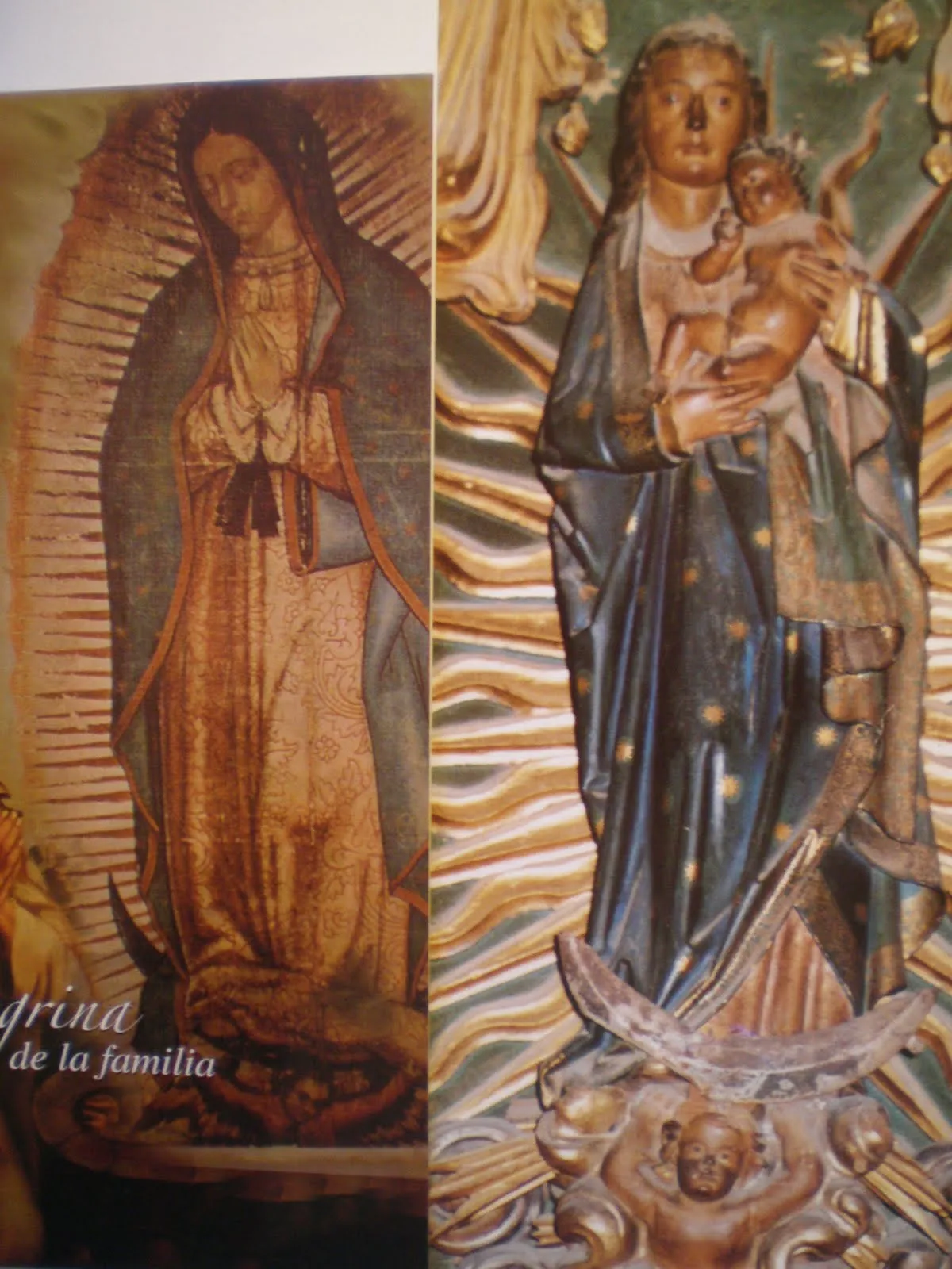 La Virgen de Guadalupe en Cáceres, España y La Virgen de Guadalupe ...