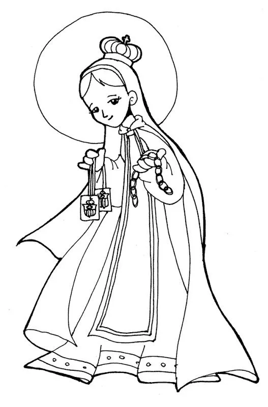 La Virgen de Guadalupe coloring pages - Imagui